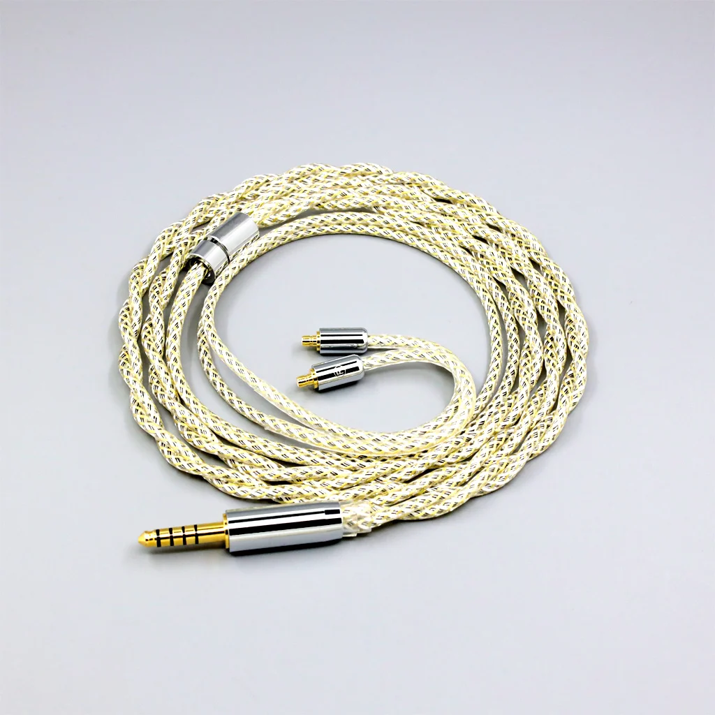

TypeS 23AWG Litz Shielding Silver OCC Earphone Cable For Acoustune HS 1695Ti 1655CU 1695Ti 8947