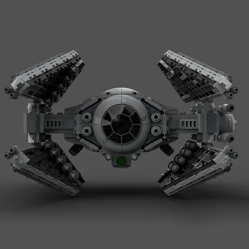 

NEW 861PCS Famous star battle Movie MOC TIED Avenger Space fighter Model DIY creative ideas ChildToy AssemblyPuzzle birthdayGift