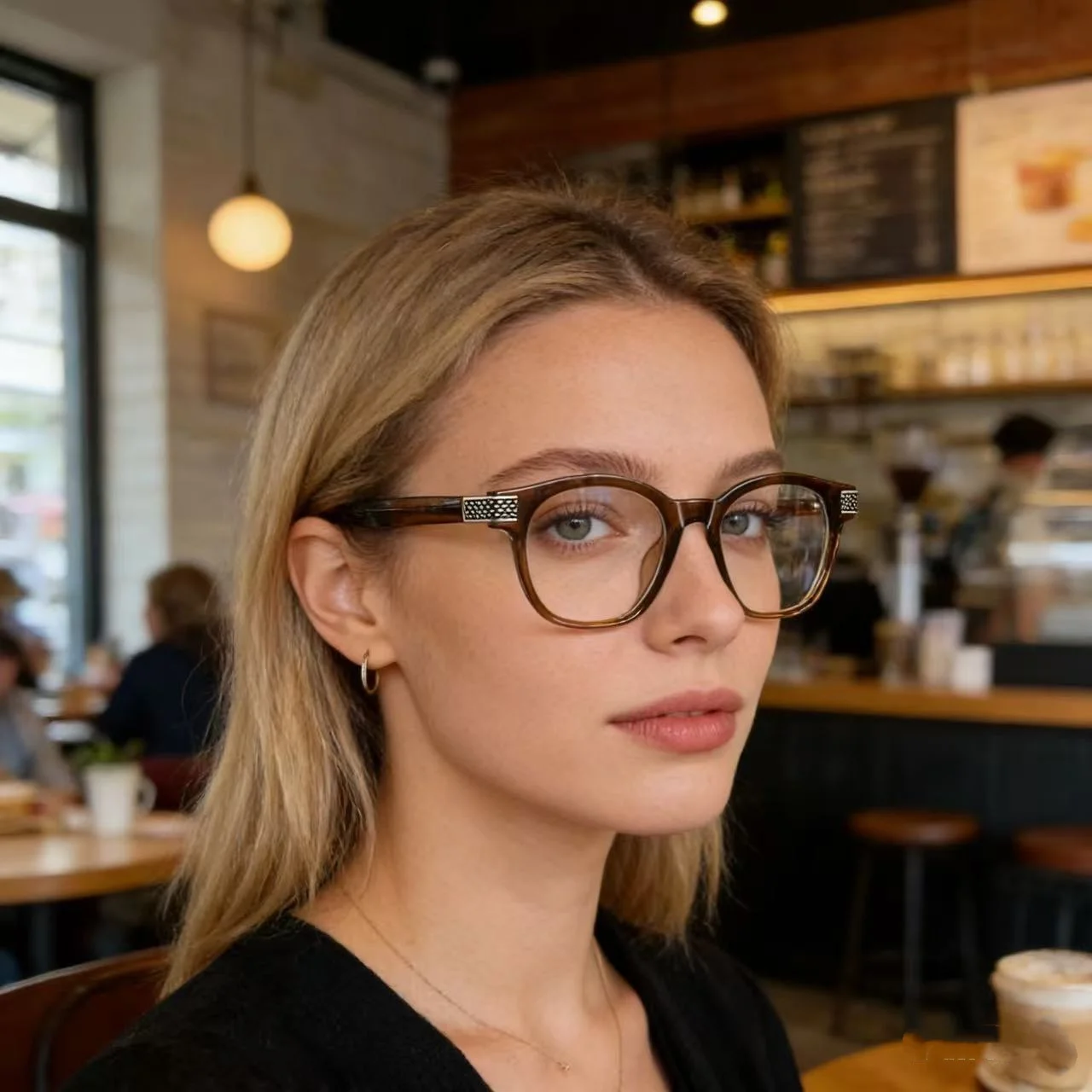 

Vintage Oval Reading Glasses Women Anti Blue Ray Myopia Eyewear TR90 Prescription Optical Glasses