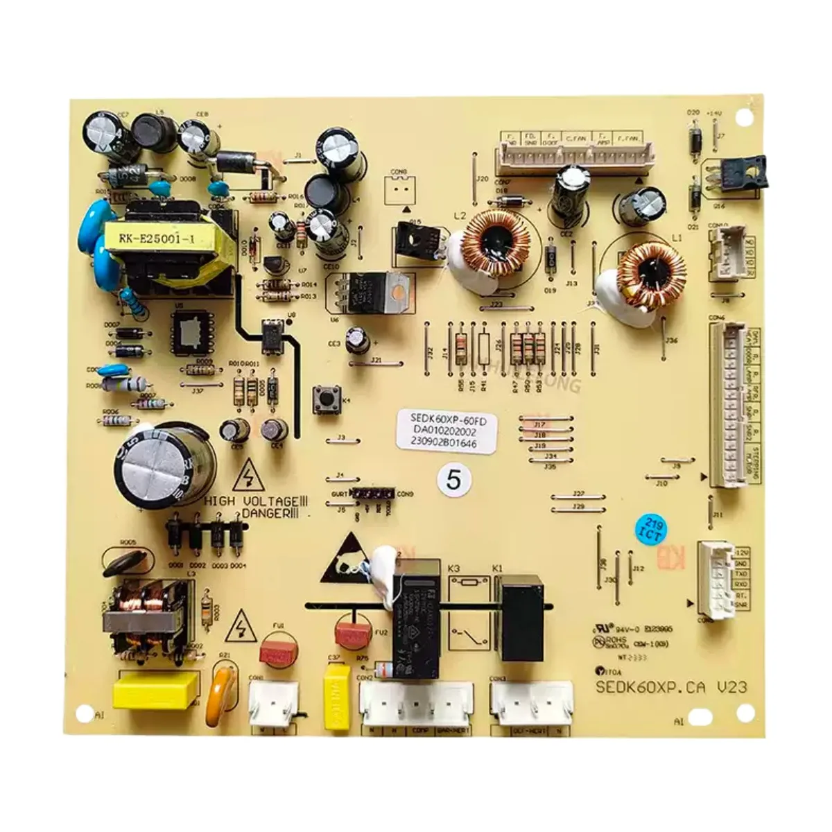 

Новая материнская плата для холодильника Meiling DA010202002, основная плата управления