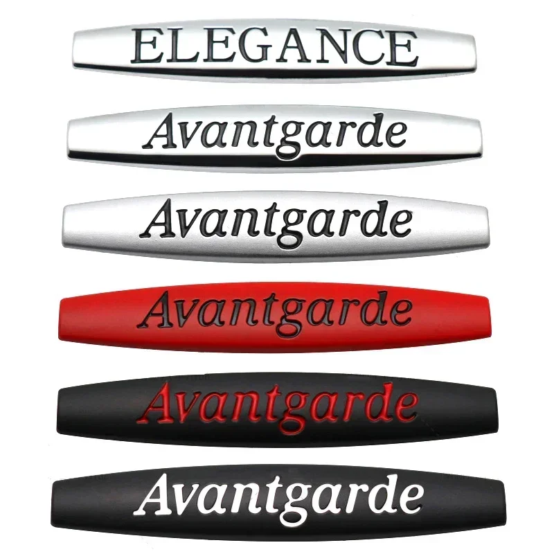 Metal Car Body Trunk Side Emblem Sticker Avantgarde Grand Edition ELEGANCE Logo for Suzuki VW Honda Toyota BMW Nissan Chevrolet