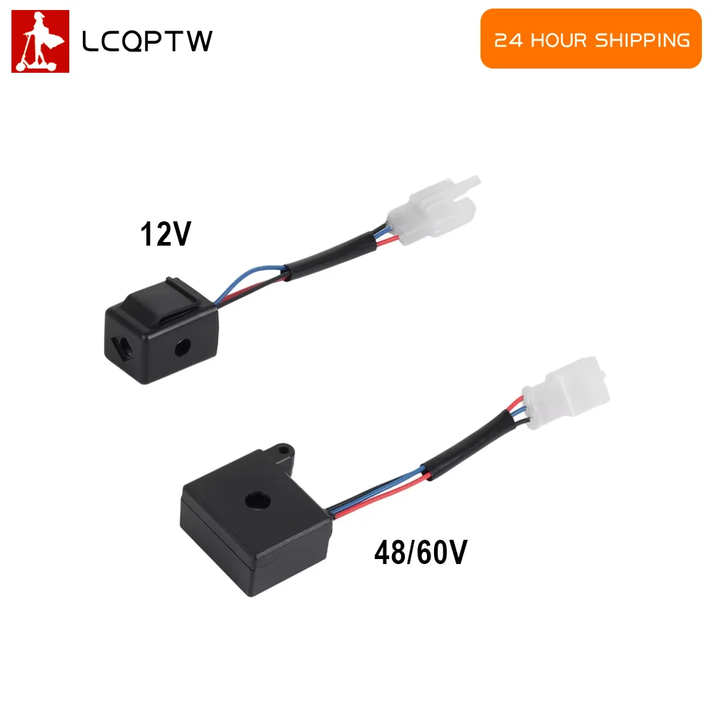 12V 48V 60V LED Turning Signal Lights Flasher Relay for Electric Bicycle Three-Wire Positive Control Blinker Relay Replacement