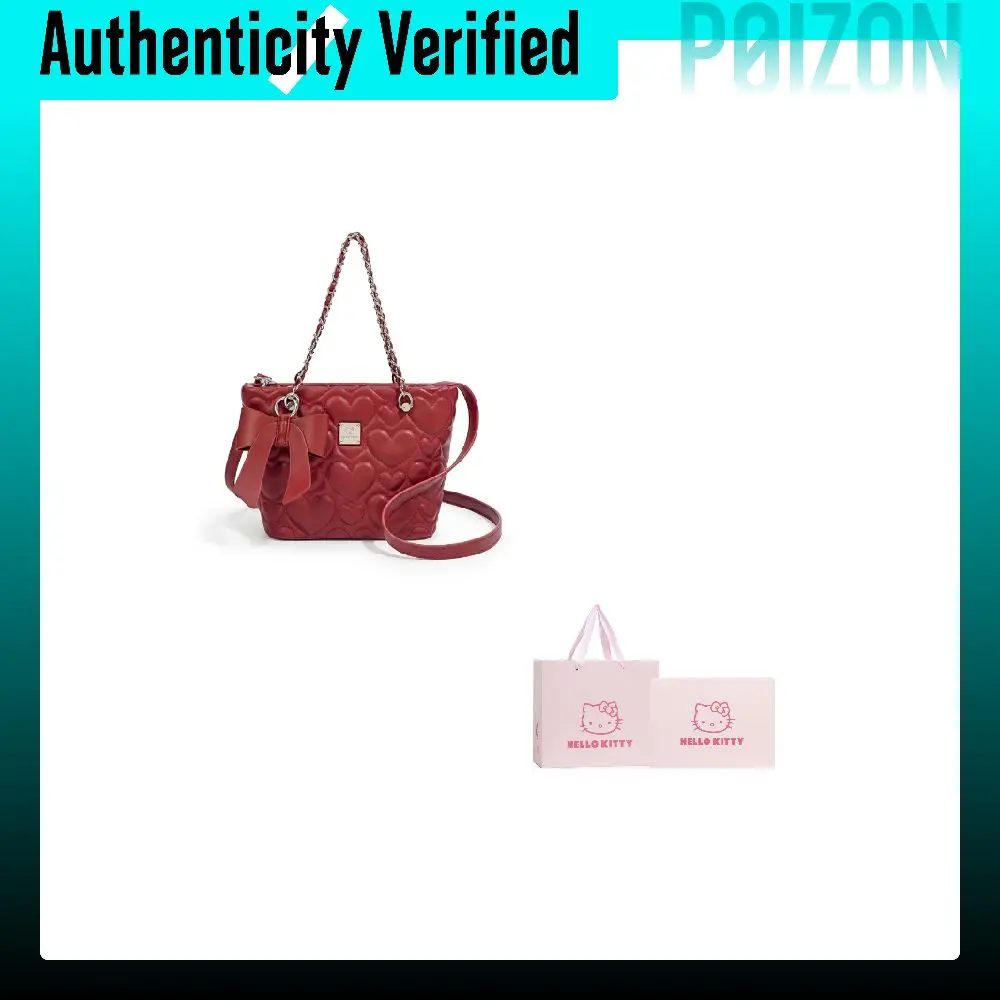 Sanrio Pu Shoulder Bag Women's White/Red/Pink HHF52179