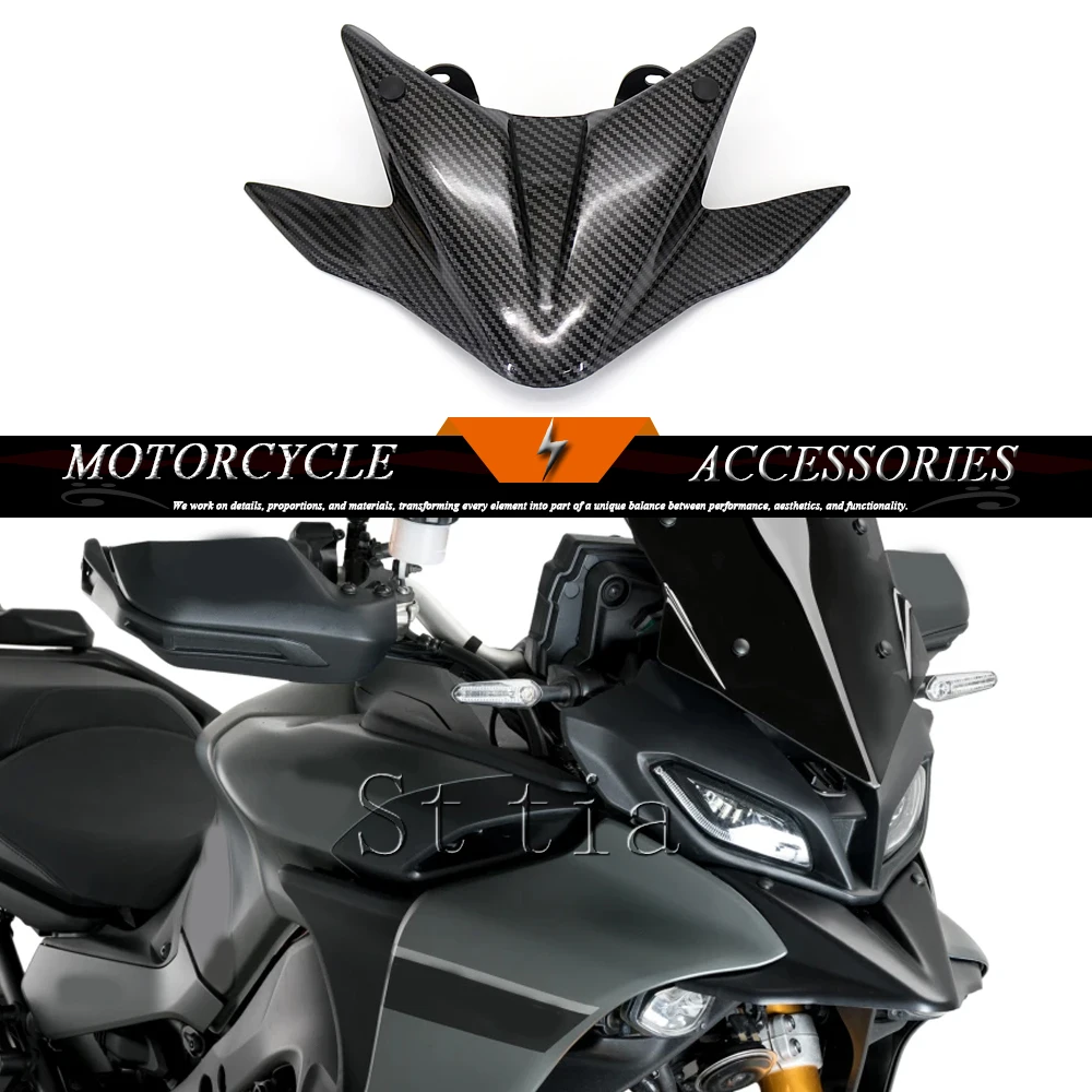 For YAMAHA Tracer 9 / 900 GT 2021 2023 Motorcycle Beak Nose Cone Extension Cover Front Wheel Fender Extender Cowl TRACER 900GT