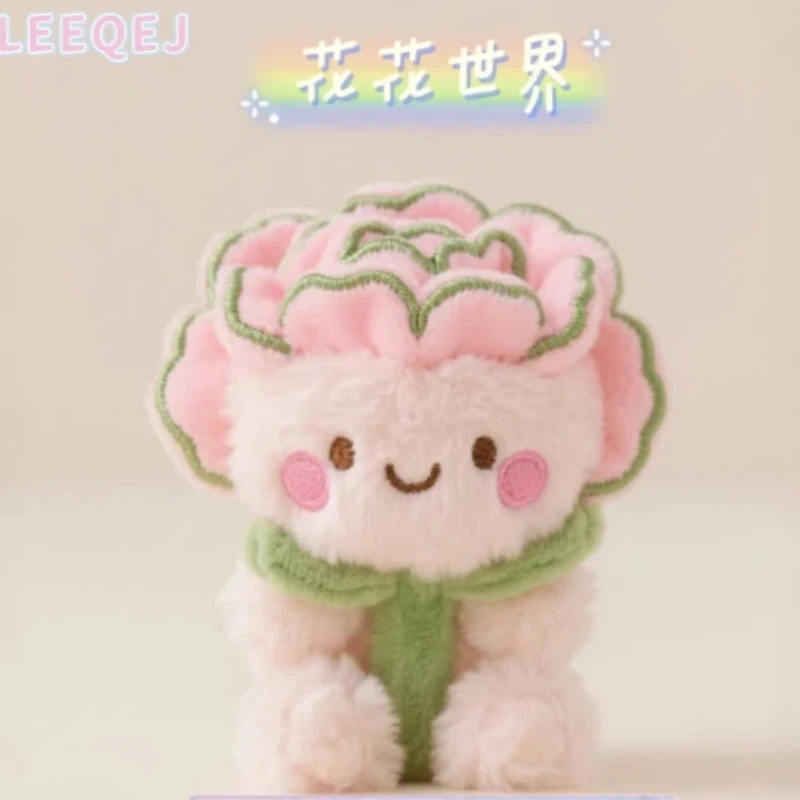 

Leeqej 2026 Новая 15-сантиметровая плюшевая кукла-цветок Yi Yi из серии Genuine Flower World, мягкая игрушка в форме цветка, милый подарок для девочек и детей