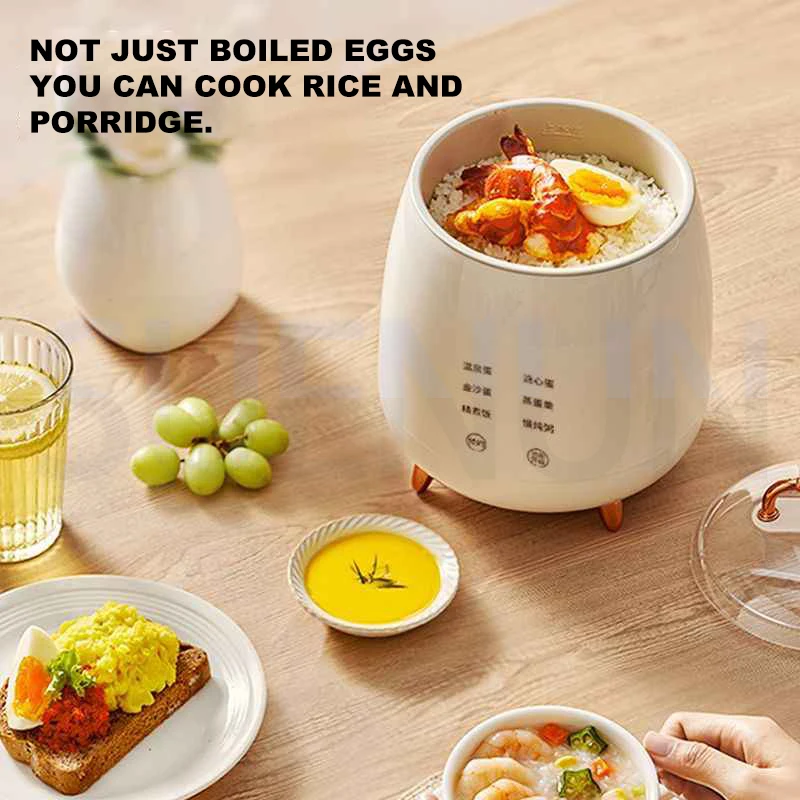 

Electric Egg Boiling Machine Multifunctional Breakfast Machine Multi Stove Steaming Machine Can Be Reserved For Soft Boiled Eggs