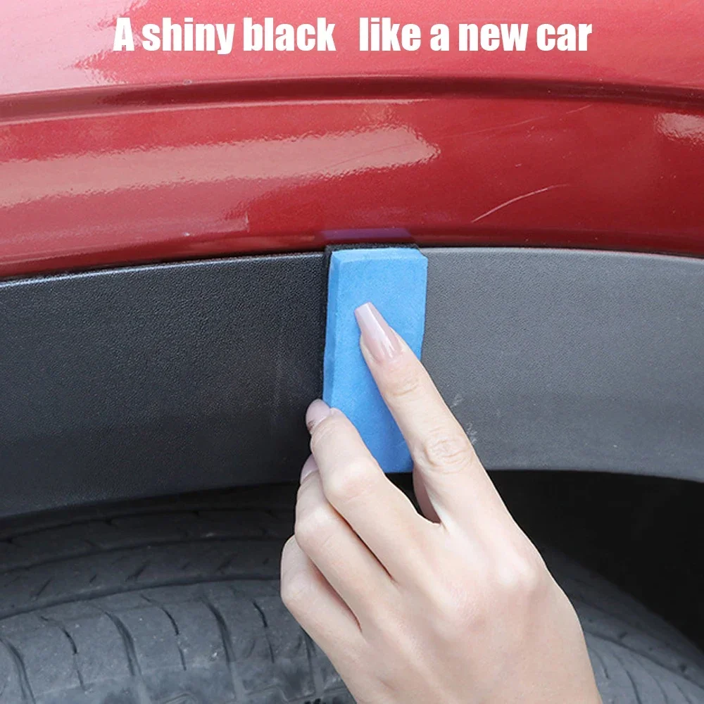 Car Glass Nano Wax Coat Sponges Ceramic Coating Sponge Applicator Blue Square Sponge and Cloth Cleaning Accessories New 30/1PCS