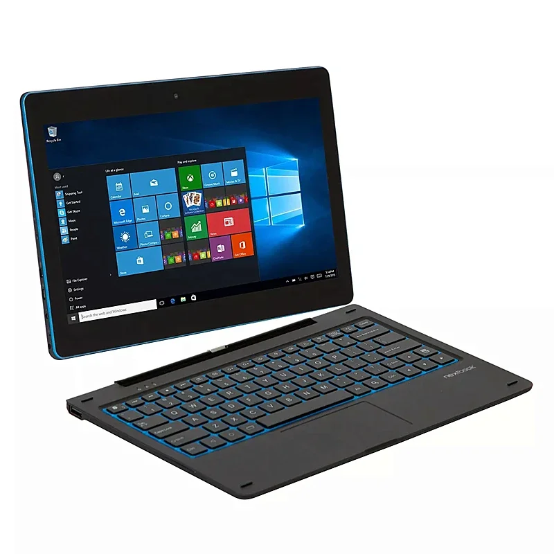11.6'' 2IN1 With Docking Keyboard G12 Nextbook Windows 10 Quad