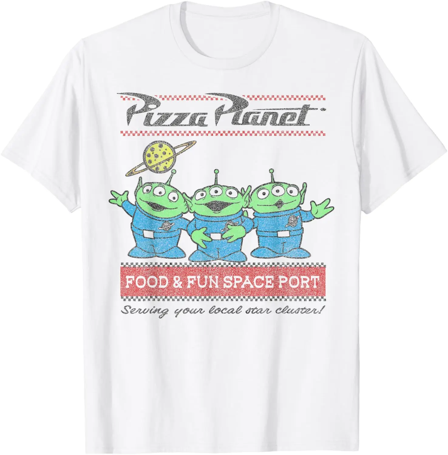 MINISOXDisney Pixar Toy Story Pizza Planet Aliens T-Shirt