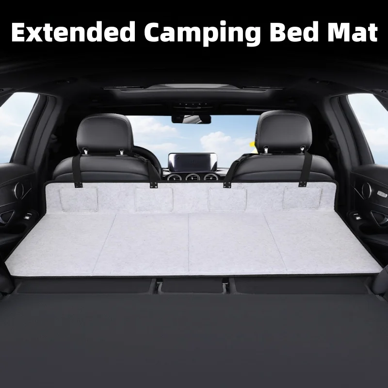 Upgrade Your Tesla Model Y with the Black/Gray Mattress Guard for Camping – Just .30!