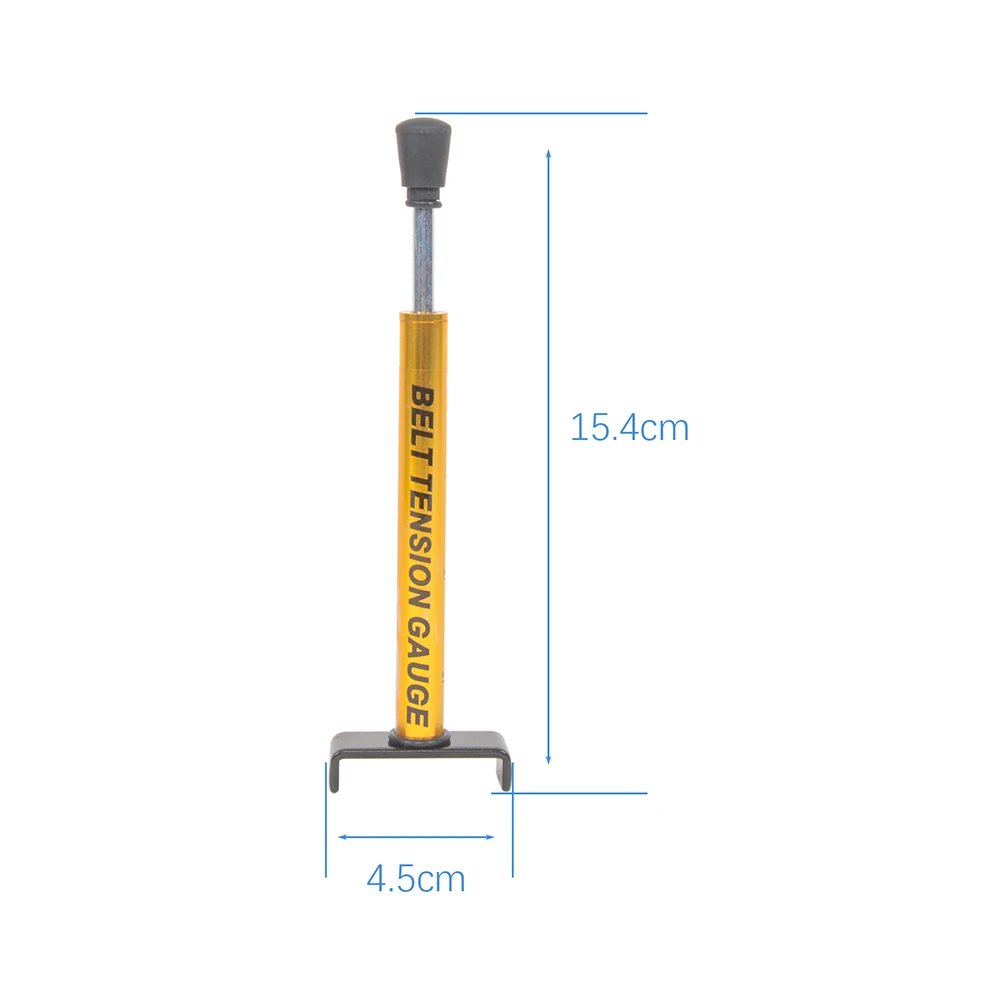 Belt Tension Gauge Metal Universal Motorcycle Belt Replacement for Accurate Motor Setting Belt Tensioner Tool Belt Driver 10 Lb
