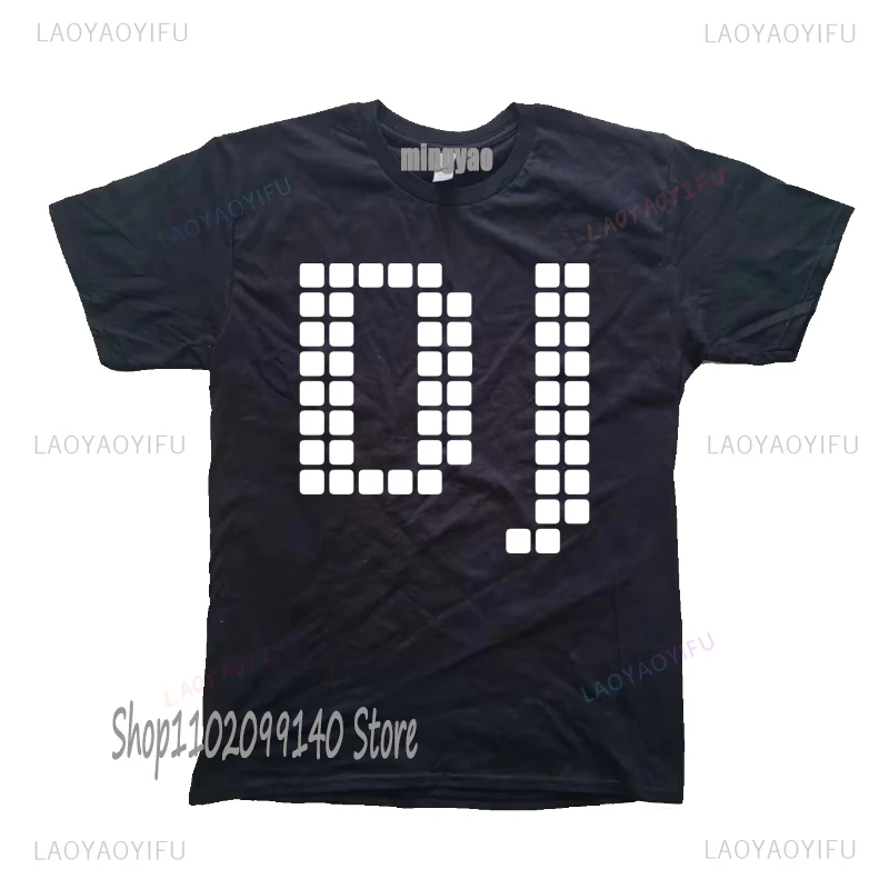 Dj Headphones T Shirts Graphic Streetwear Short Sleeve O-Neck Harajuku Music Techno T-shirt Funny Mens Clothing for ladies
