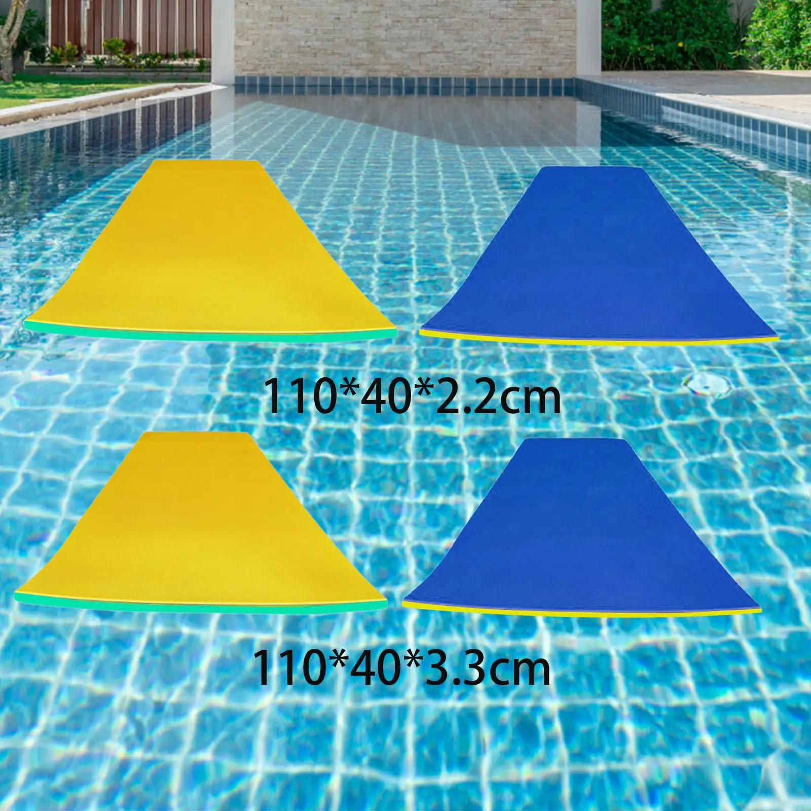 Water Float Mat Blanket Floating Raft Float Mat Bed Drifting Mattress Float Blanket for Party Boat Outside Swimming Pool