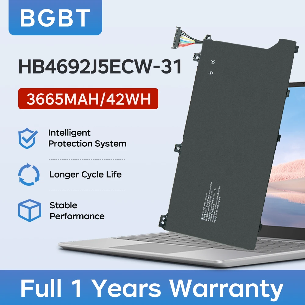BGBT HB4692J5ECW-31 Laptop Battery For Huawei MateBook D 15 15-53010TUY BOH-WAQ9R Boh-WAQ9RP HLY-19R HNL-WFP9 WFQ9 WRTD-WFH9