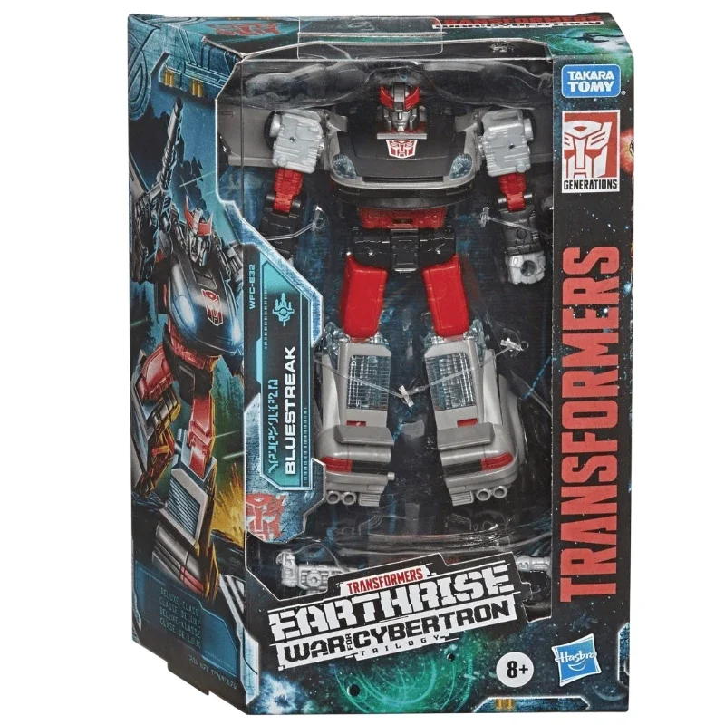 Takara Tomy Transformers G Series, Earthrise Channel Limited, WFC-E32, Blue Thunder Robot, Modelo de Ação Anime, Em Stock