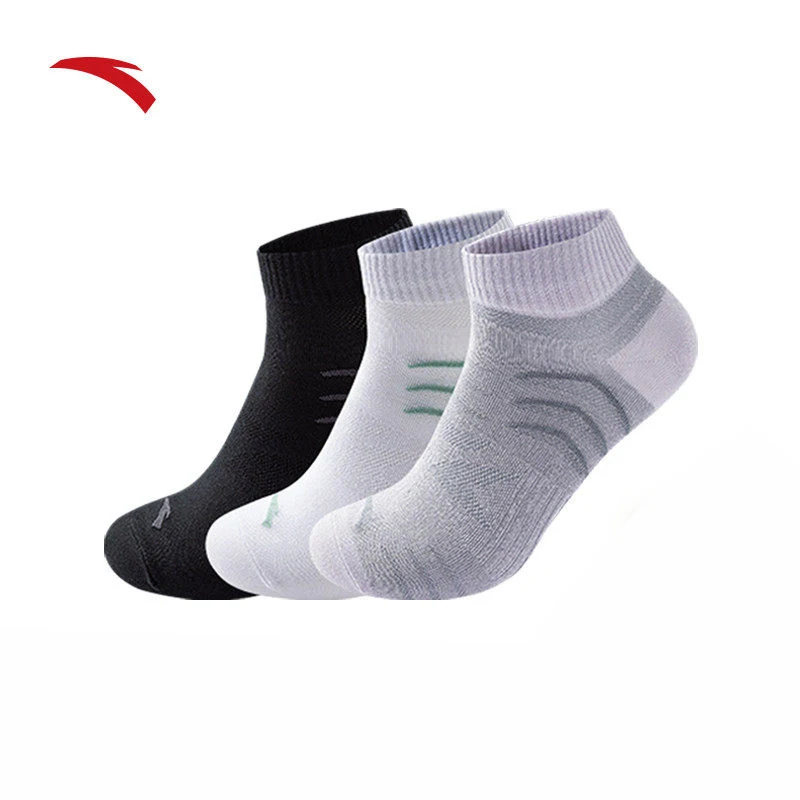 

ANTA Football basketball fitness running socks deodorant sweat-absorbent non-slip and wear-resistant flat socks