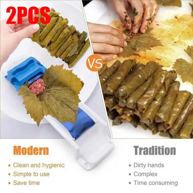 Stuffed Grape Leaves Roller Cabbage Leaf Rolling Tool Vegetable Meat Roll Stuffed Grape Yaprak Sarma Dolmer Roller Machine