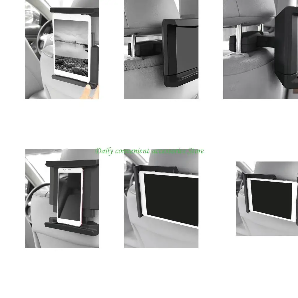 

97QB Гибкий автомобильный подголовник для крепления на подставке с силиконовой ручкой для стабильных развлечений