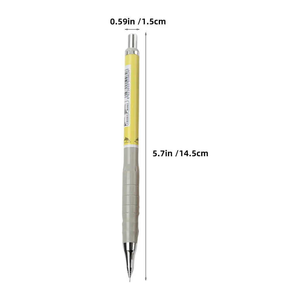 2Sets Mechanical Pencil 0.3mm Automatic Lead Pencils Retractable Tip Detachable Clip Lead Refills Included Mechanical Pencil