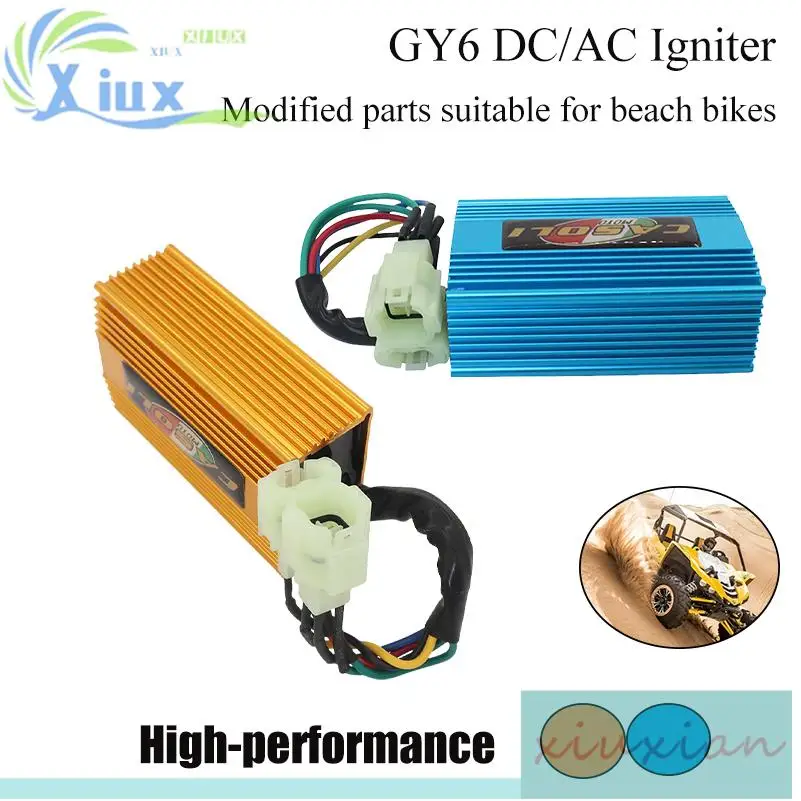 

Мотоциклетный 6-контактный гоночный CDI-блок зажигания AC/DC для CG125 CG150 CG200 CG250, квадроциклов, багги, питбайков, аксессуары для мотоциклов 12-250 куб. см.