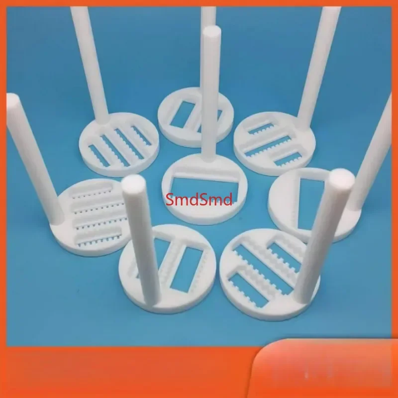 PTFE Cleaning Rack, Conductive Glass PTFE Cleaning Rack, ITO Flower Basket Beaker, FTO Silicon Wafer Cleaning Flower Basket.