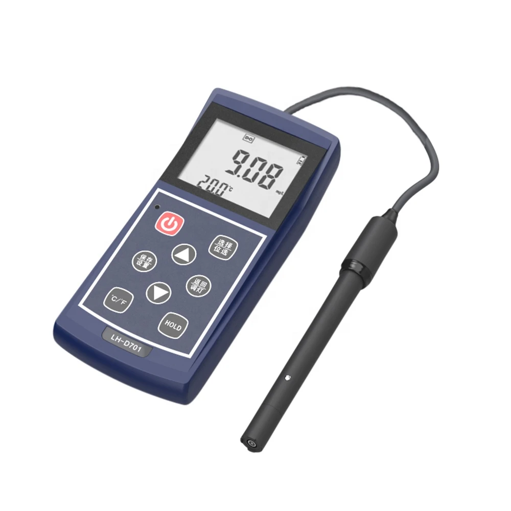 Aquaculture Water Test Rechargeable Portable Water Quality Dissolved Oxygen DO Meter   LH-D701