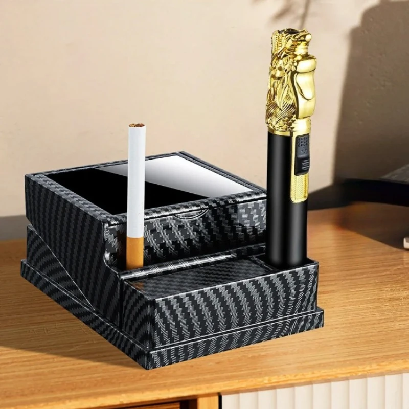 

New Automatic Cigarette Box Large Capacity 40 Pcs Automatic Eject One-Click Cigarettes BOX Suitable for Car and Household Use