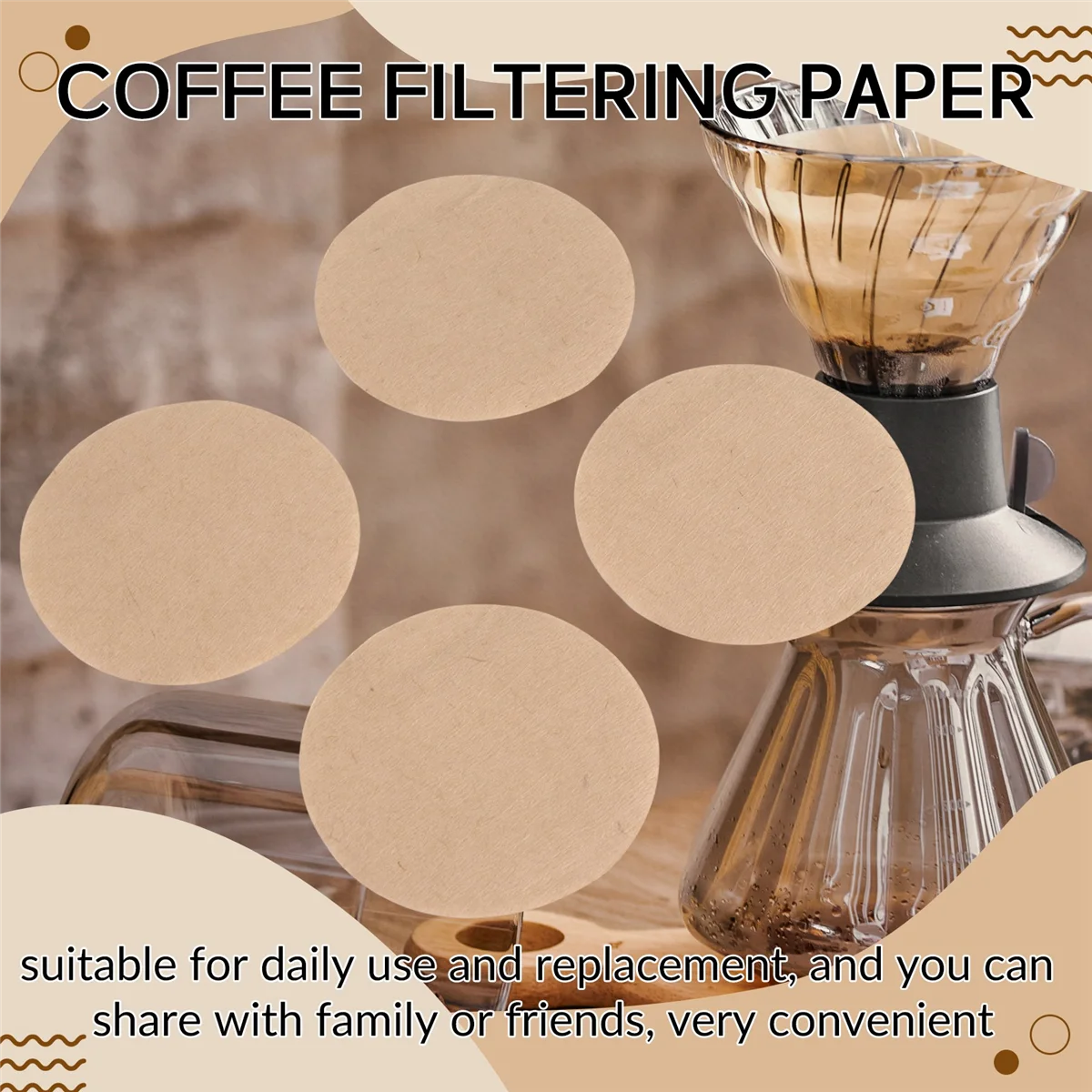 

MSOR 350 шт. сменные бумажные фильтры, круглые одноразовые фильтры для кофеварки Aerobie Aeropress, кофеварки и эспрессо
