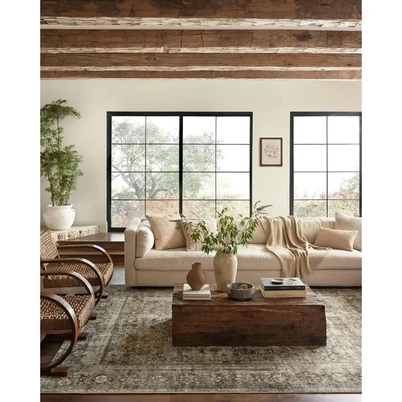 Magnolia Home by Joanna Gaines x Sinclair Pebble/Taupe 7'-6