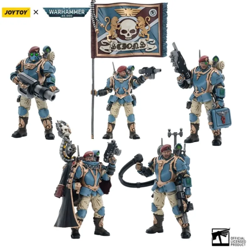 

Экшн-фигурки JOYTOY Warhammer 40k 1/18 аниме Astra, милитари, темпепсис, командная команда, коллекционные модели, игрушки, подарок для мальчика