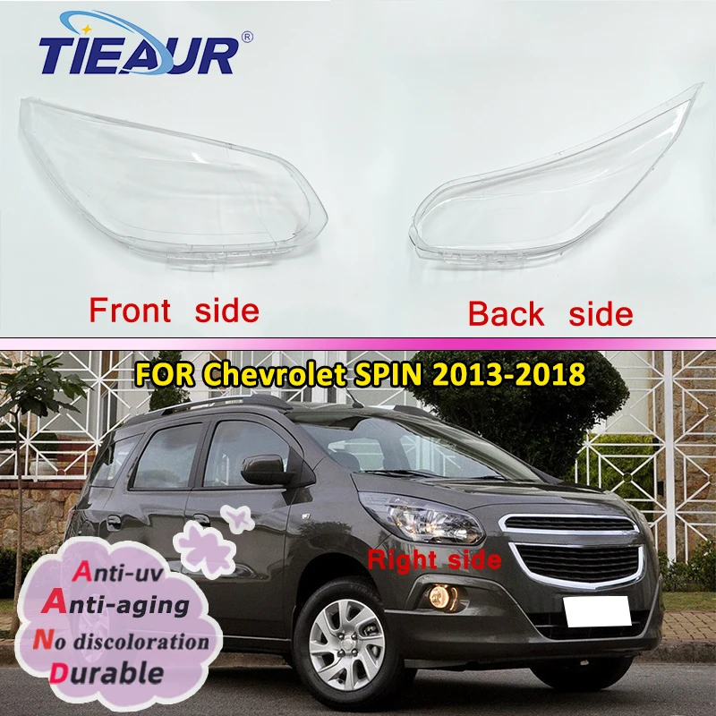 

Прозрачная крышка для объектива фары для CHEVROLET SPIN 2013, 2014, 2015, 2016, 2017, 2018, автомобильные аксессуары, замена прозрачной крышки