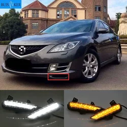 LED Fog Light Daytime Running Light DRL Lamp For Mazda 6 Mazda6 GH Ruiyi 2009 2010 2011 2012 Front bumper