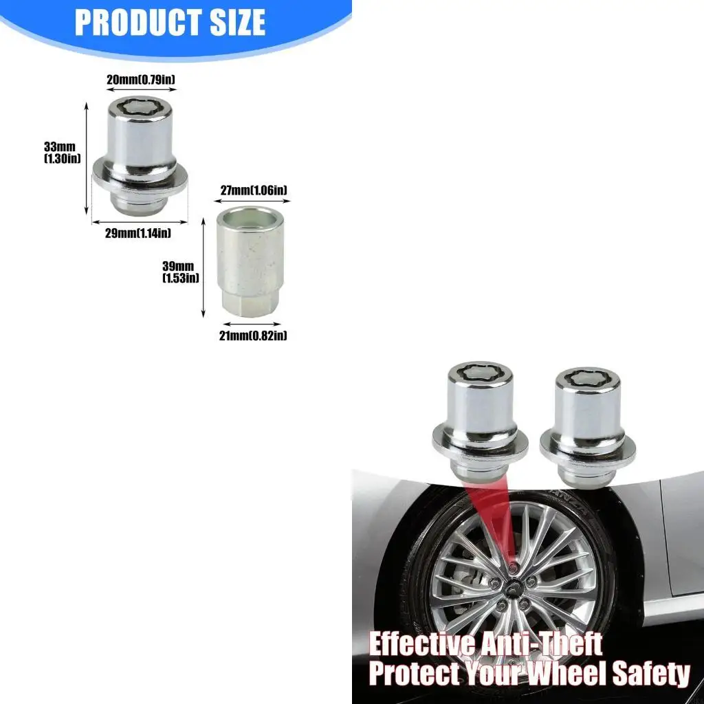   Against Burglary Security Drag Almonds Pack of 4 Includes Code for Car Disks Excellent Against Oxidation Coating Climb