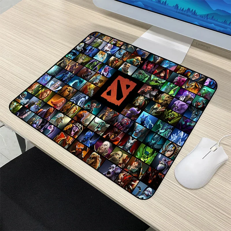 

Dota 2 Mousepad Gaming Accessories Small Mouse Pad Anime Computer Carpet Kawaii Mouse Mat Pc Gamer LOL Keyboard Speed Desk Mat