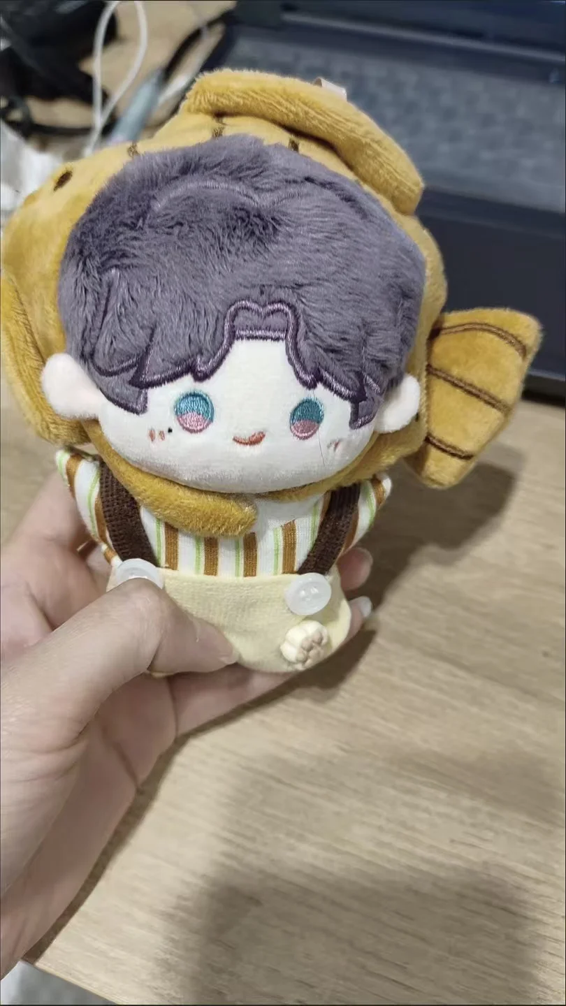 Love and Deepspace Xavier Zayne Rafayel ralayo Sylus 10cm Cotton Doll Hat Idol T-shirt shorts Plush Doll-Hat Hood Head Cover Cap