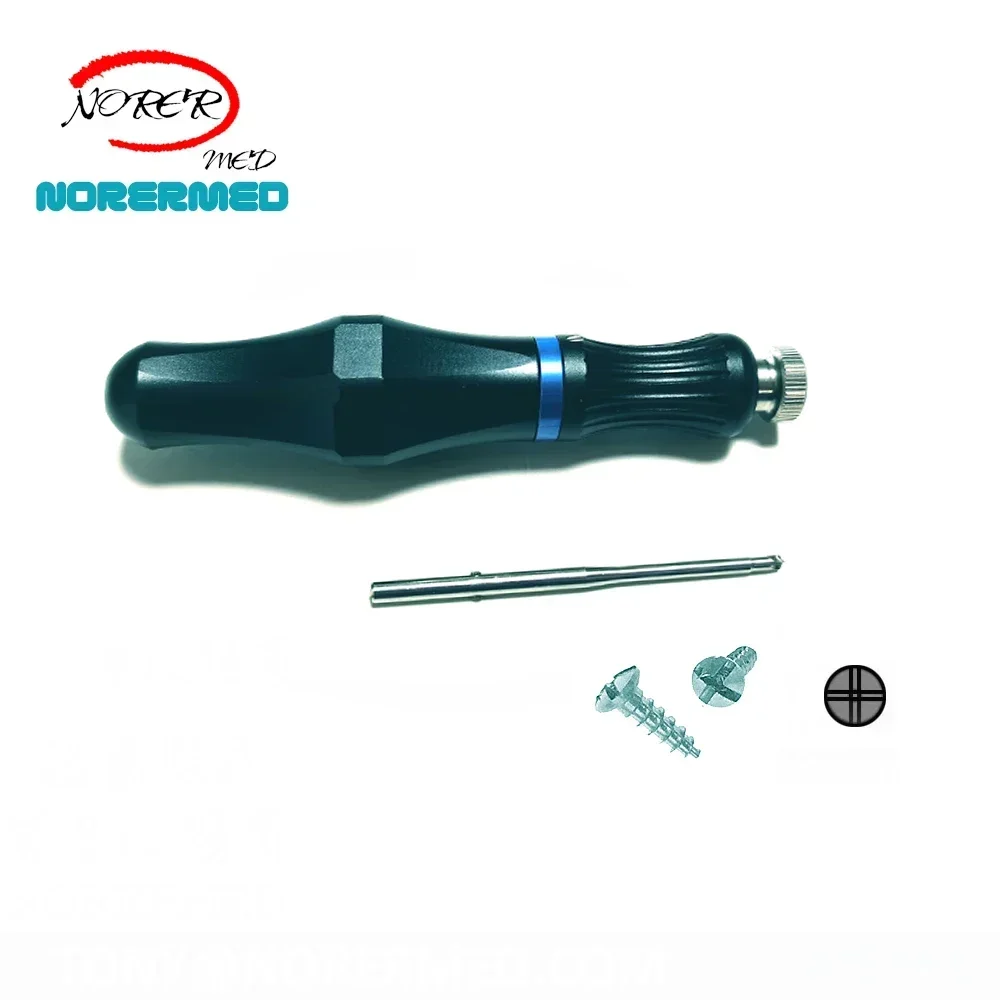 China manufacturer  Cranial Skull Maxillofacial Screwdriver cruciform tip for Skull Maxillofacial implant neurosurgery