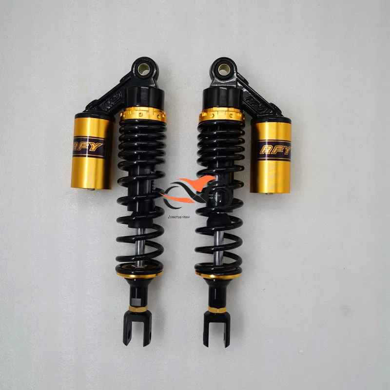 

7mm spring 350mm MOTORCYCLE SHOCK ABSORBERS FOR Honda SUZUKI YAMAHA X MAX 300 XMAX 300 Kawasaki black