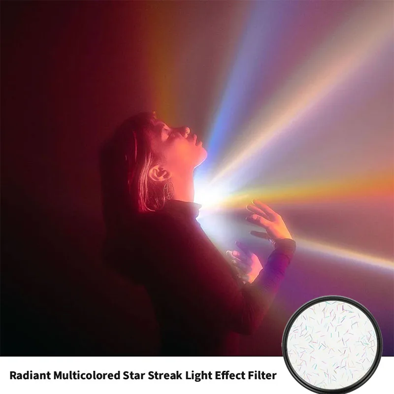 

Photography Camera Shot Colorful Starlight Brushed Light Special Effects Filter SLR Camera Lens Accessories Night Effect