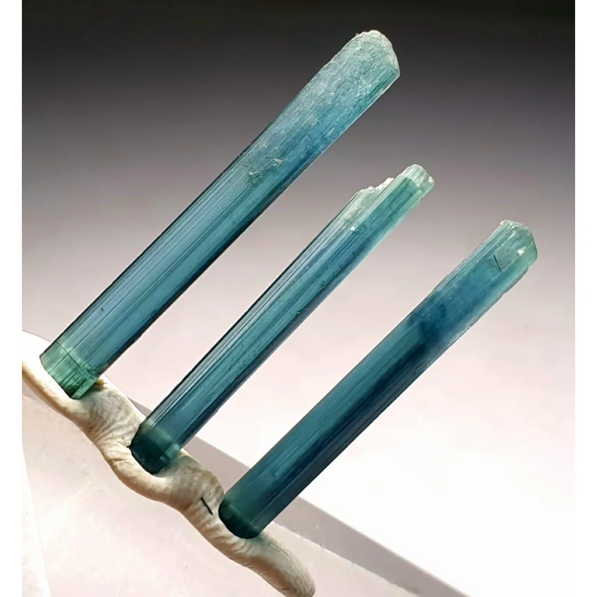 Brazilian Elbaite Crystal Points, 10g 5-15mm Rainbow Mix, Display Box for Mineral Collection