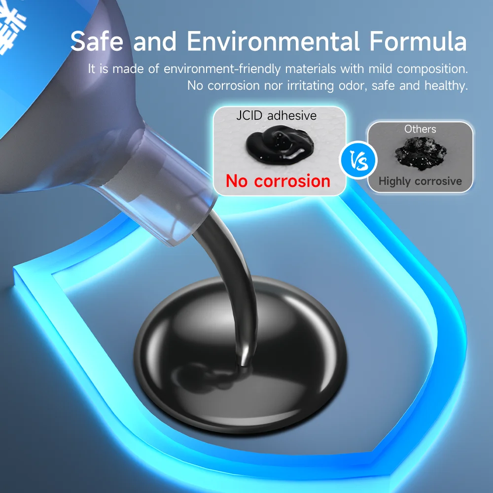 JCID TP-010T/TP-010B/TP-030T/TP-030B Tough adhesive technology super strong adhesive for phone back cover frame repair adhesive