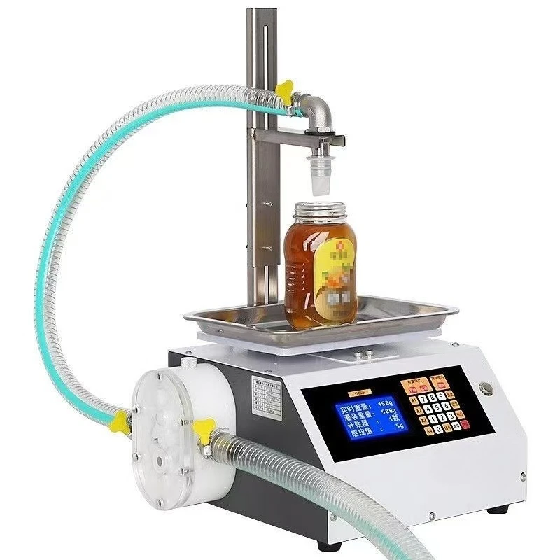 Máquina de llenado de miel con control numérico, equipo de envasado cuantitativo de líquidos viscosos, pasta de tahini, aceite lubricante