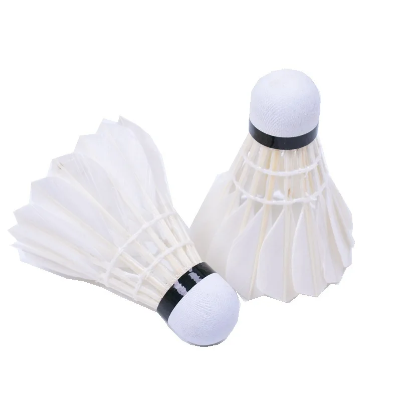 9SGoose Feather Badminton Family Entertainment Badminton Durable Unilateral Goose Feather Training Badminton Wholesale