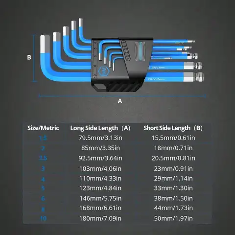 10 best sales हेक्स कुंजी - №5