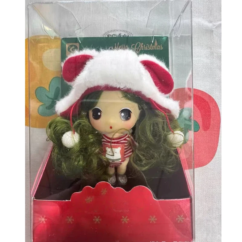 Genuine Ddung Christmas Series Doll Atmosphere Decoration Set Cartoon Girl Dress Up Doll Model Birthday Gift Christmas Gift