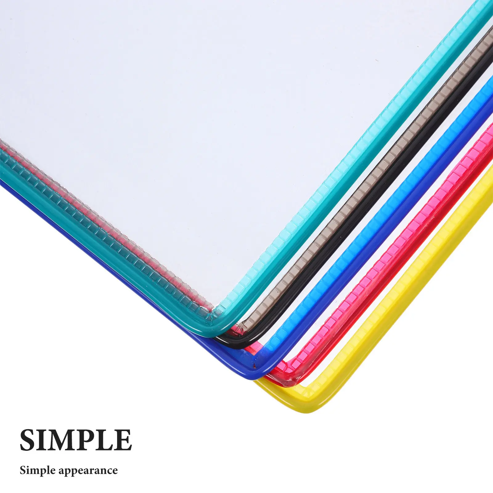 Wall Mounted A4 File Folder Holder Flip Page Document Organizer for Office Classroom Public Spaces Modern Space Saving Wall File