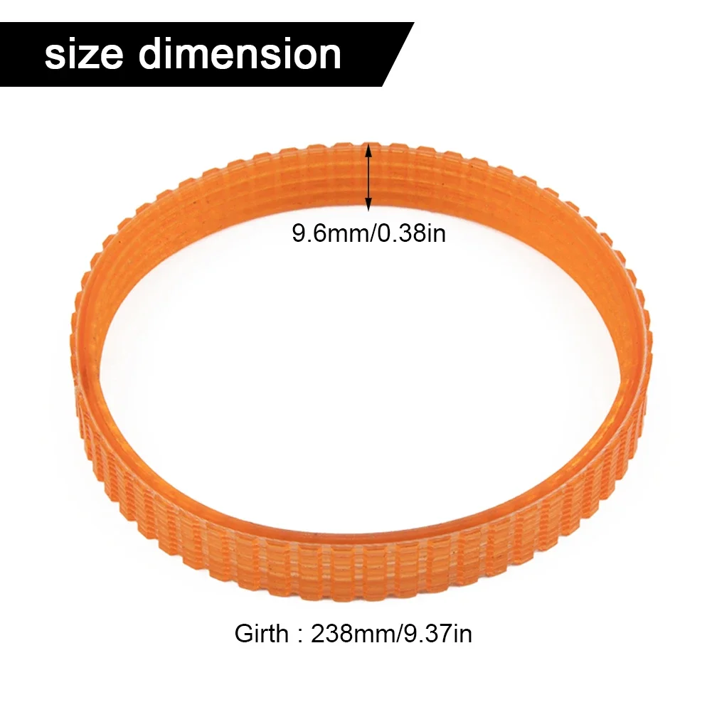 3pcs Electric Planer Drive Belt For 1900B 225007 N1923B Girth 238mm Width 9.6mm V-belt Planer Drive Belt Parts