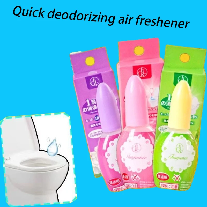 20ml Long-lasting Fragrance Toilet Deodorizer Deodorization Quick Deodorization Air Freshener with Aromatherapy Function Scent