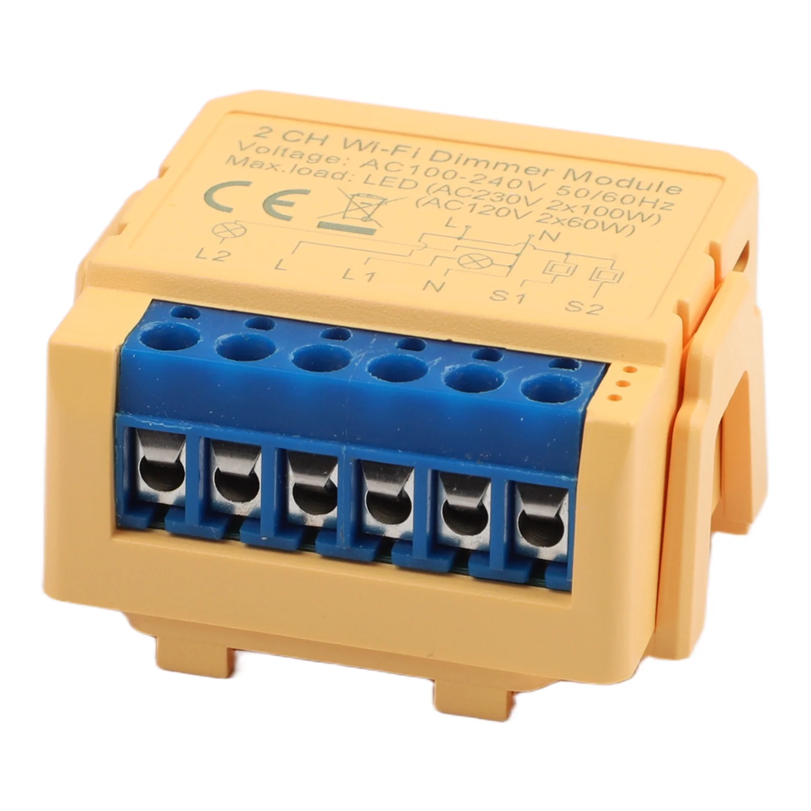 Movie Watching Smart Switch Module Remote Control Switch 39 * 39mm Compatible With Most Boxes Dual Control Switch