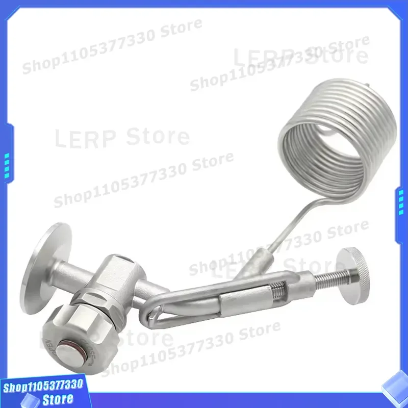 Beer Sampling Valve Stainless Steel Pig Tail Coil for Fermentation Tank Sanitary Fitting Homebrew Equipment Accessory