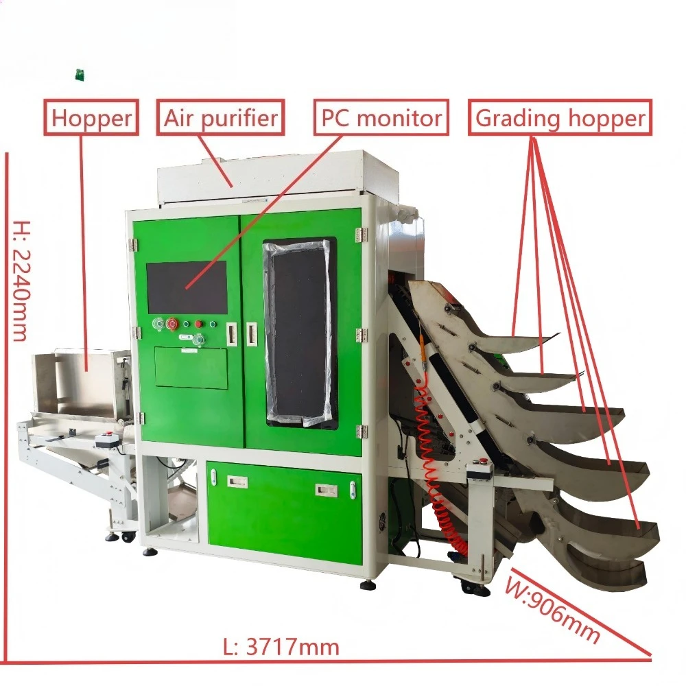 AI Visual Inspection and Sorting Machine for Twin-style and Tenshage Chopsticks